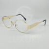 Lunette optique rond doré 2380